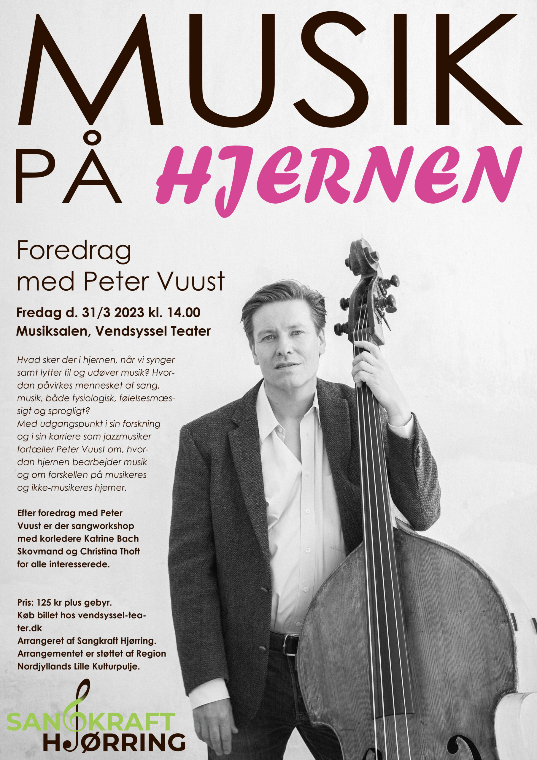 Peter Vuust plakat 2023 med pris